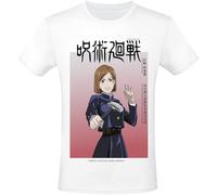 Jujutsu Kaisen - Nobara Ombre White - T-Shirt - white - XL - 100% Cotton,Jersey XL