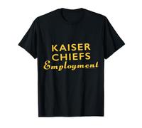 Official Kaiser Chiefs Employment Plate Front Indie Band T-Shirt
