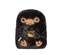 Official Kids Fantastic Beasts School Backpack Lunch Travel Rucksack Bag With Faux Fur