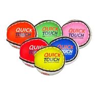 official kids sliotars quick touch for 8 to 10 year olds available in six colours hurling camogie ball (Red)
