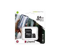 Official Kingston Canvas Select Plus 64GB Micro SD Card SDHC SDXC Memory Card