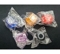 Official Konami - Legendary Duelists: Season 3 (5 Dice Set) Blue, Red, Purple, Orange, Black - Sealed