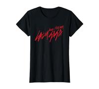 Official Lady Gaga Born This Way Logo T-Shirt, Women, Black, Small