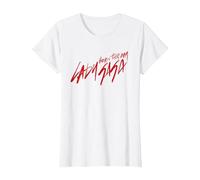 Official Lady Gaga Born This Way Logo T-Shirt, Women, White, Medium