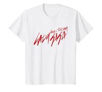 Official Lady Gaga Born This Way Logo T-Shirt, Youth, White, Medium