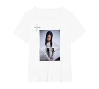 Official Lady Gaga Mayhem Photo T-Shirt, Women's Plus, White, 3X
