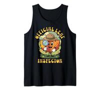 Official Leaf Inspector, Autumn Foliage, Leaf Peeping Tank Top