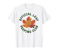 Official Leaf Peeping Club Autumn Foliage T-Shirt