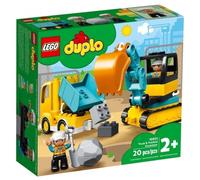 LEGO DUPLO Truck & Tracked Excavator - 10931, Construction Toys Building set, Boy/Girl, 20 pc(s)