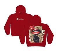 Official Leopard Hoodie, Red, XXL