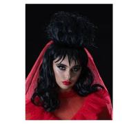 Official Licenced Lydia Beetlejuice Halloween Fancy Dress Wig