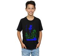 Official Licensed Billie Eilish Neon Backlit Boys T-Shirt - Striking Graphic Tee for Young Fans UK - Available in Multiple UK Sizes - Machine Washable - Officially Licensed - Premium Quality