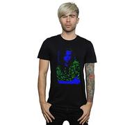 Official Licensed Billie Eilish Neon Backlit Men's T-Shirt - Premium Cotton Tee, Comfortable Everyday Wear, UK - Available in Multiple UK Sizes - Machine Washable - Officially Licensed - Unisex