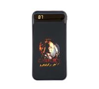 Official Licensed Chucky 10,000 mAh Light-Up Power Bank. Charge Up To 2 Phones At Once. LCD Power Indicator Display. 4 Full Device Charges On The Go. Compatible With Apple, Samsung And Huawei.