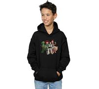Official Licensed Disney Toy Story 4 Group Boys Hoodie - Soft Fleece Pullover Hoodie, Front Graphic Print, Hooded Sweatshirt, Kangaroo Pocket, Fan Gift, Available in Multiple UK Sizes Black