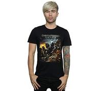 Official Licensed Disturbed Evolution Box Adults' T-Shirt - Bold Graphic Print, Comfortable Fit UK - Available in Multiple UK Sizes - Machine Washable - Officially Licensed - Premium Quality Black