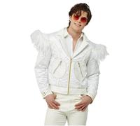 Ultimate Elton John Feather Jacket Exclusively at Our Store