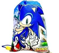 Official Licensed Exclusive Sonic The Hedgehog Drawstring Gym Kit Bag