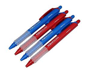 Official Licensed F.C Barcelona - Pen Set (4 Pack)