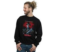 Official Licensed Friday 13th Friday The 13Th Jason Takes Manhattan Men's Sweatshirt - Soft Fleece Crew Neck Sweatshirt, Front Graphic Print, Warm Jumper, Fan Gift, Available in Multiple UK Sizes