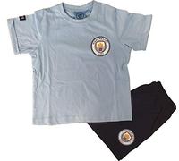 Official Licensed Manchester City Boys Short Pyjamas 3-4 Years Blue