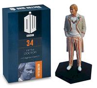 Official Licensed Merchandise Doctor Who Figurine Collection Fifth Doctor Peter Davison Hand Painted 1:21 Scale Collector Boxed Model Figure #34
