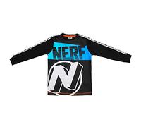 Official Licensed NERF Boys Long Sleeve T-Shirt Age 6 Years Nerf Nation Top Black