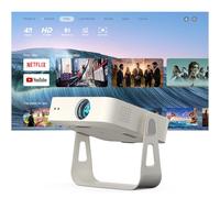 [Official Licensed Netflix&16000L Auto Focus]Mini Projector For Bedroom, XuanPad 4K Support Portable Smart Outdoor Projector With 6G Wifi&5.2 Bluetooth, Small Native 1080P Home Cinema Movie Projector