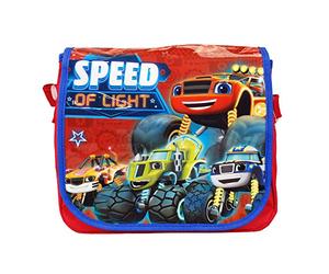 Official Licensed Nickelodeon® Blaze and the Monster Machines Boys Messenger Bag School Bag Travel Bag