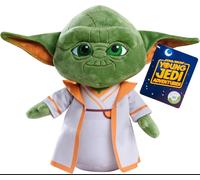 Official Licensed Star Wars Young Jedi Adventures Plush Toy Master Yoda NEW