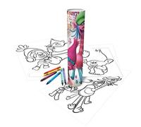 Official Licensed Trolls Poster Art Craft Set by Trolls