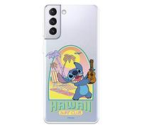 Official Lilo & Stitch Stitch Hawaii Surf Club Samsung Galaxy S21 Plus Case Protect your mobile with the official Disney Silicone Samsung Case.