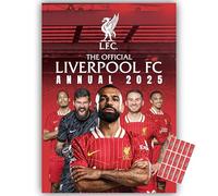 Official Liverpool FC Annual 2025 [hardcover] with Organisational Stickers