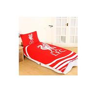 OFFICIAL Liverpool FC FOOTBALL Duvet Bedding Quilt KOP BED SET Single Reversible - LIV RED SINGLE, (PULSE, SINGLE)