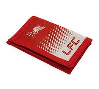 Official Liverpool FC Nylon Wallet with Velcro and Zipper Pocket
