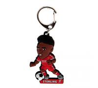 Official LIVERPOOL FC PVC player shape "RAHEEM STERLING" keyring