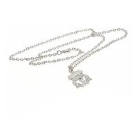 Official Liverpool FC Silver Plated Pendant and Chain