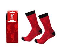 Official Liverpool Football Crest Socks Adults Size