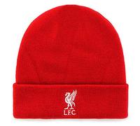 Official Liverpool Ski Hat - Liverpool Adults Unisex Beanie Hat (100% Acrylic) Multicolour