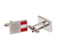Official Liverpool Stainless Steel Stripe Cufflinks