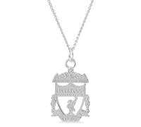 Official Liverpool Sterling Silver Small Crest Pendant & Chain - 925 Hallmarked Licensed Gift
