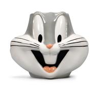 OFFICIAL LOONEY TUNES BUGS BUNNY SHAPED 3D COFFEE MUG CUP NEW BOXED HMB