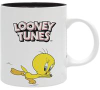 OFFICIAL LOONEY TUNES TWEETY PIE SYLVESTER COFFEE MUG CUP NEW IN GIFT BOX ABY