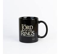 OFFICIAL LORD OF THE RINGS BLACK LOGO COFFEE MUG CUP NEW IN GIFT BOX ERIK