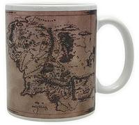 OFFICIAL LORD OF THE RINGS LOTR MIDDLE EARTH MAP COFFEE MUG CUP NEW IN BOX ABY