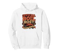 Official Louisiana Backyard Boil Host Vintage Bayou Badge Pullover Hoodie