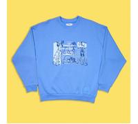 Official Loungefly Disney Dogs & Cats Oversized Crewneck Sweatshirt