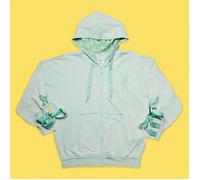 Official Loungefly Disney Tinker Bell Unisex Zip Hoodie : XXL,3XL