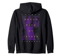 Official Luther Vandross Dance With My Father Art Zip Hoodie