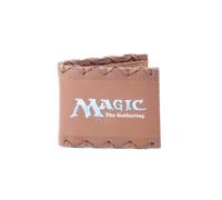 OFFICIAL MAGIC THE GATHERING PRINTED LOGO BROWN BIFOLD WALLET